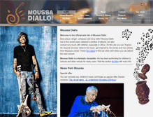 Tablet Screenshot of moussadiallo.com